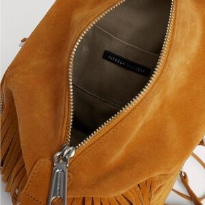 Rebecca Minkoff suede mini Julian backpack